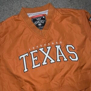 Texas Longhorns Franchise Club Members 2 Windshell Jacket - Orange Medium NWOT